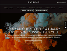 Tablet Screenshot of extreme-design.co.uk